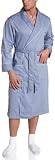 Nautica Men's Captains Herringbone Woven Shawl Collar Robe