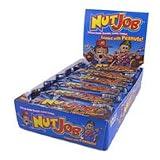 Bartons Nut Job Chocolate Bar, Kosher - 2.2 Oz/Bar, 12 ea
