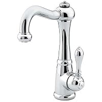 Price Pfister T72-M1CC Marielle Bar/Secondary Decorative high-arc styling, metal lever handle, mount