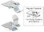 C.R. LAURENCE F144 CRL Ludwig 3/8" Standard Fit Screen and Storm Window Snap Fastener