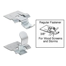 C.R. LAURENCE F144 CRL Ludwig 3/8" Standard Fit Screen and Storm Window Snap Fastener