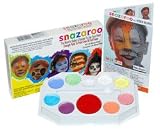 SPARKLE PALLET Snazaroo Face Painting Pallet Water-Based, Easy-On & Easy-Off and Non-Toxic