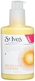 St. Ives Elements Protective Cleanser, 4-Ounce Pump Bottles (Pack of 3)