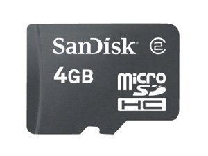 Cover image : SanDisk microSDHC 4GB 簡易パッケージ