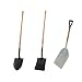 Midwest MWC-0003 3-Piece Homeowner's Shovel Kit With Round Point Shovel, Square Point Shovel & Scoop Shovel