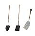 Midwest MWC-0003 3-Piece Homeowner's Shovel Kit With Round Point Shovel, Square Point Shovel & Scoop Shovel