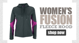 Featured Product: Russell Athletic Ladies Fusion Fleece Full Zip Hoodie
