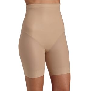 Flexees Women's Weightless Power Hi-Waist Thigh Slimmer #5765