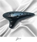 12 Hole C Major Zelda Ocarina with Free Protective Bag, Folk and Zelda Songbooks which include songs from The Twilight Princess, and Method Book &acute; The Art of Ocarina &acute; - B0011WHLGC
