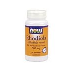 Now Foods Rhodiola Rhodiola Rosea, 60 Capsules / 500mg (Pack of 2)