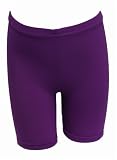 Child Bike Short in PURPLE Large (6-8)