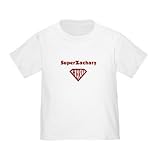 Personalized SuperZachary Zachary Superman Hero Baby Infant Toddler Kids Shirt - Birthday and Christmas Collection