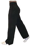 Danskin Urban Stretch Sleek Side Black Panel Pant