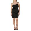 Limited Edition Plus Woven Spaghetti Strap Dress - Black