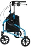 3-Wheel Cruiser: GF 3-Wheel Cruiser, Aluminum Rollator/CS Bondi Blue