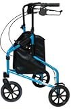 3-Wheel Cruiser: GF 3-Wheel Cruiser, Aluminum Rollator/CS Bondi Blue
