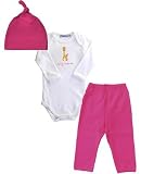 Pure + Sweet 3pc Pink Daddy Loves Me Sweet Bundle Set