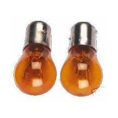 1 Paar Gl�hlampen orange mit E-Zeichen f�r Blinker, Leuchtmittel