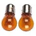 1 Paar Gl�hlampen orange mit E-Zeichen f�r Blinker, Leuchtmittel