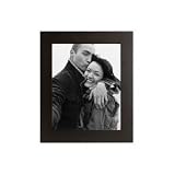 WIDE black LINEAR classic by Malden - 5x7