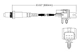 Walker 250-25005 Five Wire Oxygen Sensor
