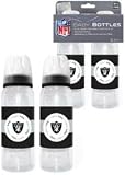 Oakland Raiders NFL Baby Bottles - 2 Pack