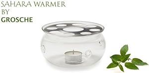 Sahara Teapot Warmer By Grosche; Heat Proof High Quality Glass