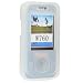 White Silicone Skin Snap-On Cover Hard Case Cell Phone Protector for Sony Ericsson W760