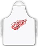 DETROIT RED WINGS OFFICIAL NHL LOGO CHEF'S APRON