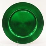 SET OF 12 RUBY RED CHARGER