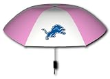 Rainmate Rainwear NFL Detroit Lions Pink & White 42-Inch Folding Umbrella