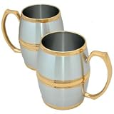 GB1213-2 - Carlson Barrel Mug Set<Br>(Gold Trimmed - B)