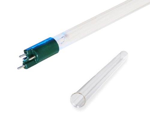 Combo Package Compatible UV Bulb S463RL and Quartz Sleeve QS-463