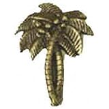 Buck Snort Lodge Knob, Wonder palm tree, 1 3/8'' x 2''