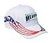 FROM THE LOINS OF MY MOTHER COMES HEAVEN Adult USA Flag Racing Flame Hat / Cap
