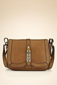 Autograph Leather Turn Lock Shoulder Bag