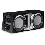 Rockford Fosgate P1L-212 Punch Stage 1 dual 12 ported enclosed subwoofer