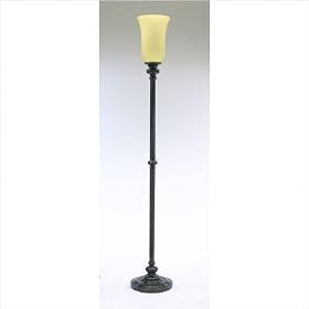 Portsmith Oil Rubbed BronzeTorchiere Floor Lamp