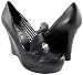 LAMB L.A.M.B. Penny Loafer Wedge Black Platform