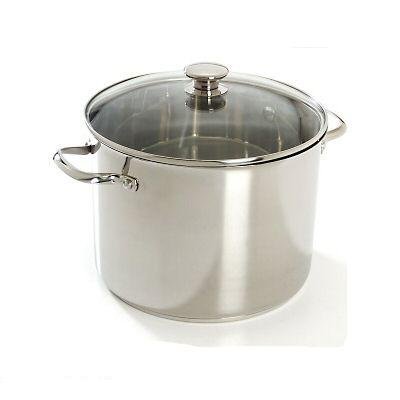 Wolfgang Puck 8QT Stainless Steel Stockpot/Soup Pot