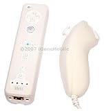Nintendo Wii Remote Control and Nunchuck Silicone Case 2 Pack - Clear White