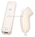 Nintendo Wii Remote Control and Nunchuck Silicone Case 2 Pack - Clear White