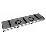  Cables Unlimited FAN-NB-COOL2 Super Notebook Cooler with Card Reader and 3-Port USB 2.0 Hub