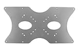 Arrowmounts AM-201D VESA 400 x 200 Adapter Plate for Wall Mounts AM-201D/13-36 Silver