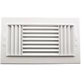 DEFLECTO RGC126 Ceiling Register Air Deflector (3-way; 12- Inch x 6- Inch)