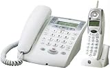 GE 2.4GHz Cord/Cordless Telephone with Answering Machine