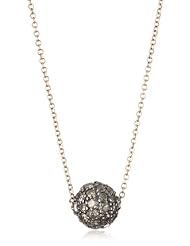 Sethi Couture "Beads Of Paradise" Champagne Diamond 8mm Ball Necklace