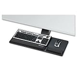 Fellowes Designer Suites Compact Keyboard Tray, Black (8017801)