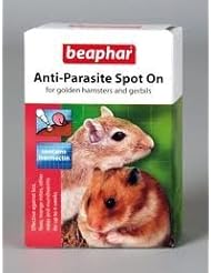 Pet Products: Beaphar Hamster & Gerbil Anti Parasite Spot On 2 Tubes - Beaphar