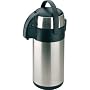 Catering classics 2.5 litre pump action stainless steel airpot.